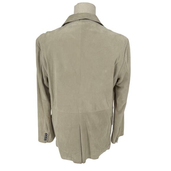 Robert Graham Casual Cream Suede Sport Coat Blazer Jacket Size 40 - Picture 2 of 16